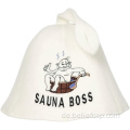 Unisex Wolle Filz spürte Sauna Bad Sauna fühlte Hut